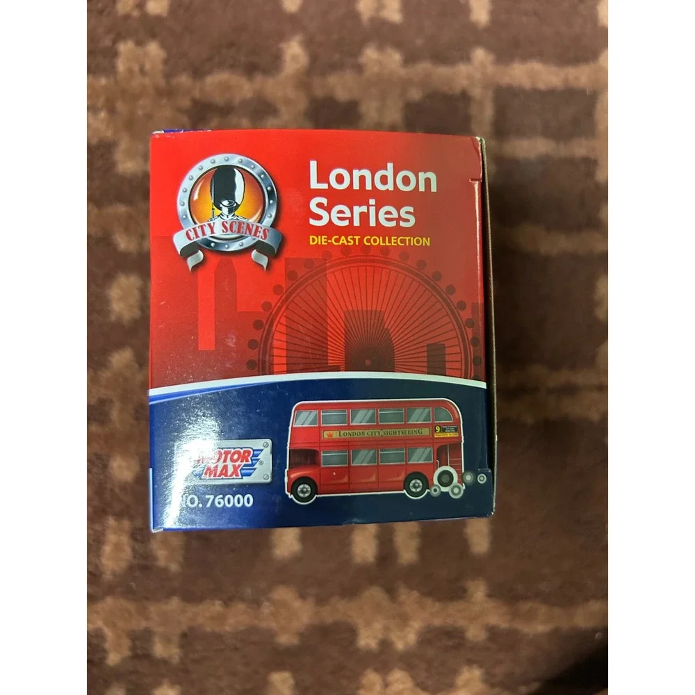Motor Max London City Sightseeing Die Cast Double‎ Decker Bus London Series